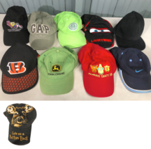 Bulk Lot of 10 Infant &amp; Toddle Mostly Baseball Cap Hats Various Styles D... - $22.86