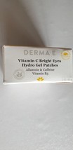 Derma E Vitamin C Bright Hydro Moisturizing Under Eye Gel Patches Cruelty Free - $16.36