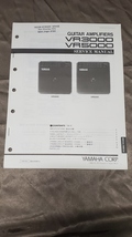 YAMAHA GUITAR AMPLIFIERS VR3000 VR5000 SERVICE MANUAL WITH SCHEMATICS - £11.14 GBP