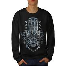 Wellcoda Ethnic Triangle Pagan Eye Mens Sweatshirt - £25.28 GBP+