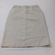 Gap Women's Beige/Khaki Cotton Denim Skirt Size 6 Waist 30" image 13