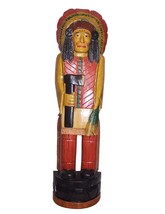 WorldBazzar A Axe Hatchet Indian Huge Hand Crafted Wooden Sculpture Cowboys Hors - £69.58 GBP