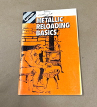 Vintage 1976 Lyman Metallic Reloading Basics 1st Ed. Guide Rifle Pistol ... - £15.52 GBP