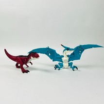 Zuru Surprise Dinosaur T-Rex &amp; Pterodactyl Movable Sound Action Figures - £18.36 GBP