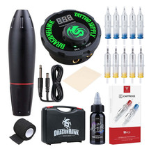  DRAGONHAW - Original Tattoo Kit Professional Tattoo Rotary Pen Machine ... - £122.10 GBP+