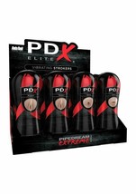 PDX Elite Vibrating Stroker 12 Piece Display - £126.88 GBP