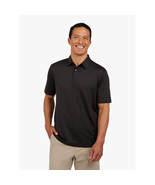 Chaps Men&#39;s Performance Golf Polo 3XL Black Onyx Super Soft Dri Wear Str... - $348.94 MXN
