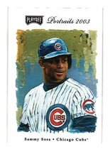 2003 Playoff Portraits #40 Sammy Sosa Chicago Cubs - £3.16 GBP
