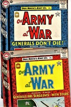 Our Army At War, 2 DC Comic Books #147 &amp; #148, 1964 - £6.25 GBP