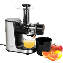 MegaChef Masticating Slow Juicer Extractor with Reverse Function, Cold Press Jui - $160.49