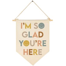 I&#39;M So Glad You&#39;Re Here-Classroom Decor-Inclusive Classroom Decor-Welcome Gift-T - £20.44 GBP