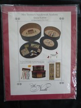 WITH MY NEEDLE Special Edition MISS TENNER&#39;S NEEDLEWORK ACADEMY PATTERN - £7.83 GBP