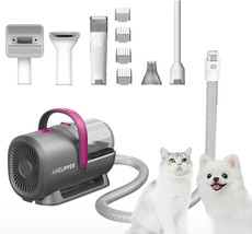 PETKIT AIRCLIPPER Dog Hair Clipper with Hair Vacuum Cleaner, 5 in 1 Pet Grooming - £789.37 GBP