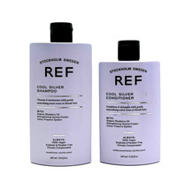 REF Stockholm Sweden Cool Silver Shampoo 9.63 oz &amp; Conditioner 8.28 oz Duo - £37.45 GBP