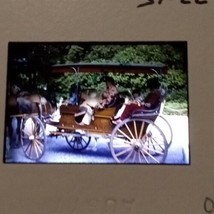 Horse And Wooden Carriage Ride Buggy 1977 Kodachrome VTG 35mm Found Slide Photo - £7.95 GBP