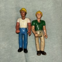 Fisher Price Adventure People - Frank & Barney The Construction Workers #352 - $15.84
