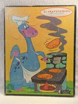 Flintstones 1960&#39;s Whitman Frame Tray Puzzle - Dino Flintstone Cooking - $11.19 CAD
