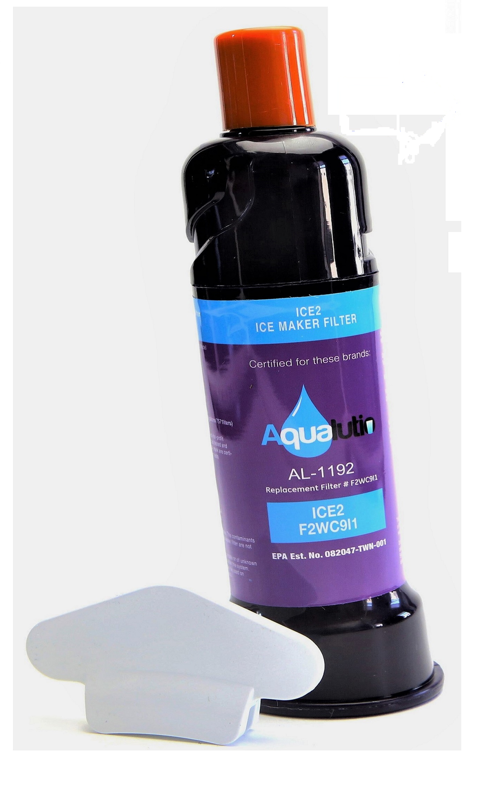 ICE2 F2WC9I1 Ice Maker Water Filter Compatible for W10480323 W10565350