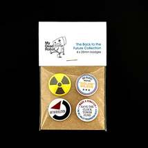 The Back to the Future Collection - 25mm button badges - £3.76 GBP