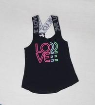 Babydoll Love NOBO No Boundaries Vinyl Print Sleeveless Tank Top Shirt S... - $12.00