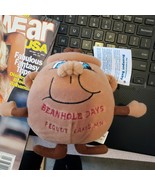 NEW RARE VTG 1990&#39;s Beanhole Days Pequot Lakes MN Stuffy Plush Toy Beanp... - $878.23 MXN