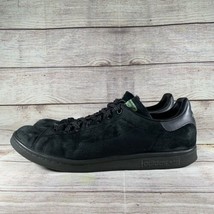 Adidas Stan Smith Mens Size 12.5 Monochrome Black Shoes Sneakers - £15.65 GBP