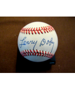 LARRY DOBY CLEVELAND INDIANS HOF SIGNED AUTO VINTAGE OAL BASEBALL BECKETT - £194.75 GBP