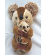 VINTAGE Parisi Creations MOTHER &amp; BABY KOALA BEAR 12&quot; Plush Stuffed Anim... - $554.15 MXN