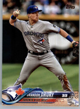 2018 Topps Update US292 Brandon Drury  Toronto Blue Jays - £0.77 GBP