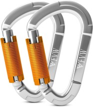 Fvw Auto Locking Rock Climbing Carabiner Clips,Professional, Shaped Carabiners - $35.94