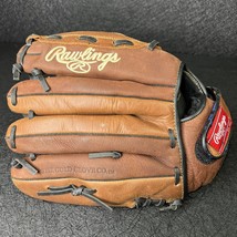 Rawlings RBG36TBR 12.5&quot; Leather Zero Shock Baseball Glove Right Hand Throw - £17.01 GBP