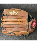Rawlings RBG36TBR 12.5&quot; Leather Zero Shock Baseball Glove Right Hand Throw - £16.84 GBP