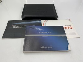 2012 Kia Sorento Owners Manual Handbook Set with Case OEM L04B32028 - $44.99