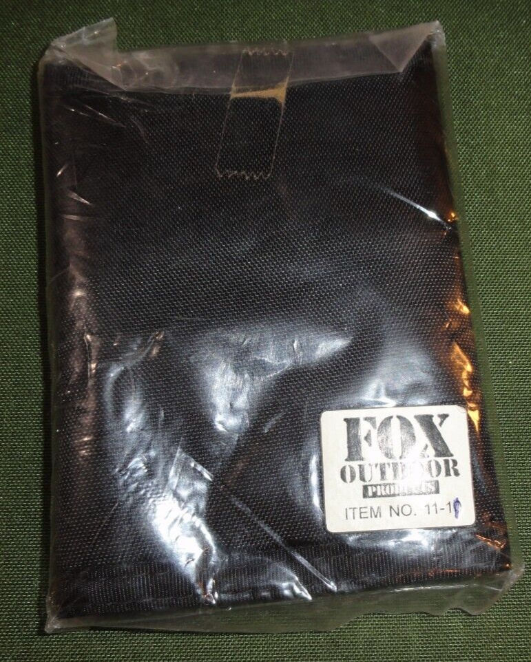 FOX OUTDOOR TACTICAL BLACK WALLET WATERPROOF PROTECTION - $10.83