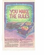 1991 Nintendo GAME GENIE Print Ad Galoob 6.5&quot; x 10&quot; - £15.25 GBP