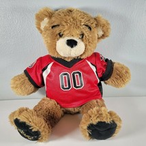 Build A Bear Bear Plush Bearemy Retired Bear 15&quot; Tall With Shirt 00 Jersey - £10.50 GBP