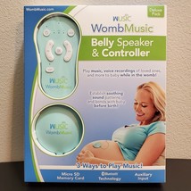 New Wusic Womb Music Deluxe Pack Pregnancy Belly Speaker / Controller WombMusic - £37.20 GBP