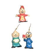 Retro ALVIN CHIPMUNKS EARRINGS NECKLACE SET Cartoon Mini Figure Novelty ... - €11,25 EUR