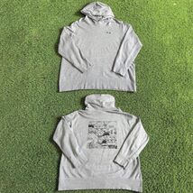 Kaws x UT Uniqlo Sesame Street Men’s Hoodie Sweatshirt Sz XXL Gray Pullo... - $39.55