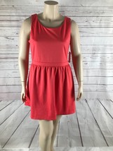 Maison Jules Textured Sleeveless Fit And Flare Coral Dress Nwt Xxl - £7.64 GBP