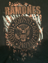 Ramones t-shirt size S men black short sleeve 100% cotton - $11.14