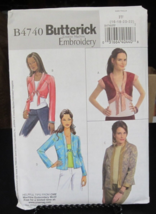 Butterick B4740 Misses Variety of  Lined Jackets Pattern - Size 16/18/20/22 - $9.89
