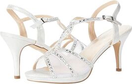 Paradox London Estelle Sz 6.5 M Women&#39;s Jeweled Strappy Platform Sandals... - $37.75 CAD