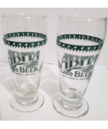 Lot of 2 Abita Brewing Co. Abita Springs Louisiana Footed Pilsner Beer G... - £15.98 GBP