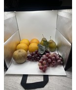Artificial Fake Faux Fruit Apples Grapes  Oranges Pears Lifelike Home De... - $34.04 CAD