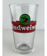Vintage Anheuser Busch Budweiser Eagle Logo Pint Lager Beer Glass Cup 16 oz - $8.97