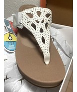 Aetrex Ladies Tasha White sandals NIB size EU 38 - $60.70