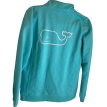 Vineyard Vines Whale Fleece 1/4 Zip Shep Sweatshirt Size Medium  - $18.80