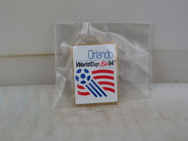 1994 World Cup Pin - Match Location Orlando with Logo - Metal Pin - $284.31 MXN