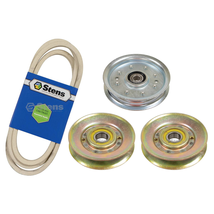 Drive Belt &amp; Idlers for John Deere GT225 GT235 GT235E GT245 GX255 Lawn T... - $91.11